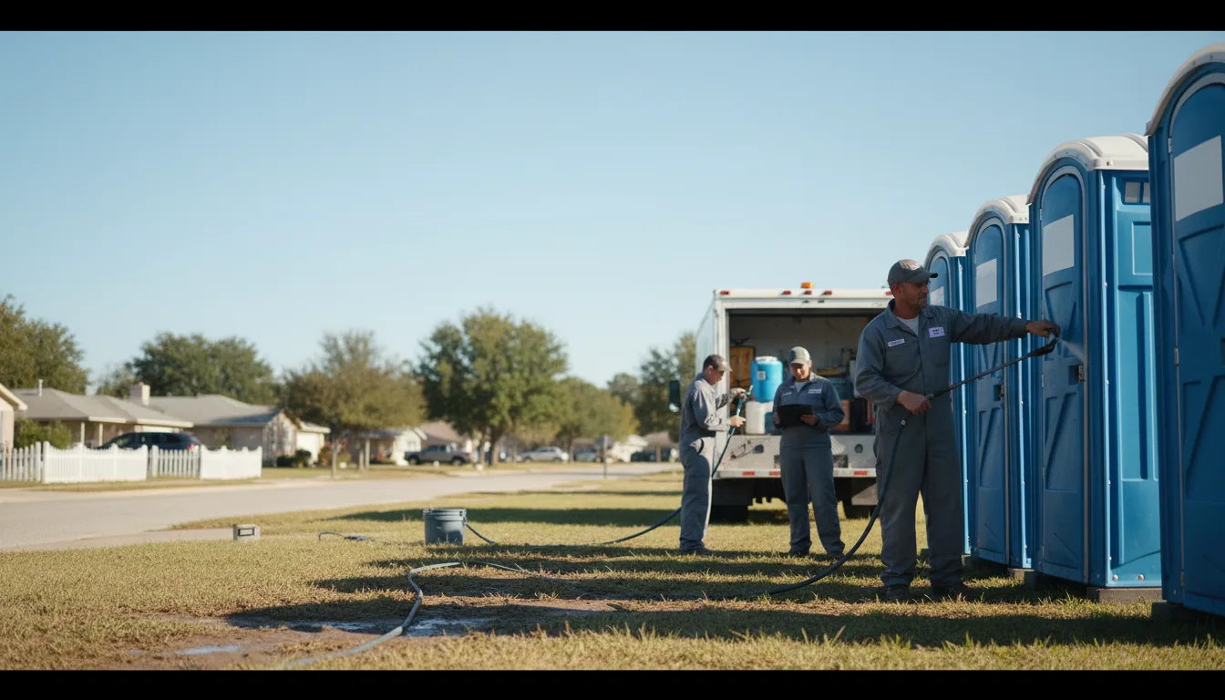 Long-Term Portable Toilet Rental in Wilmore, KS near me
